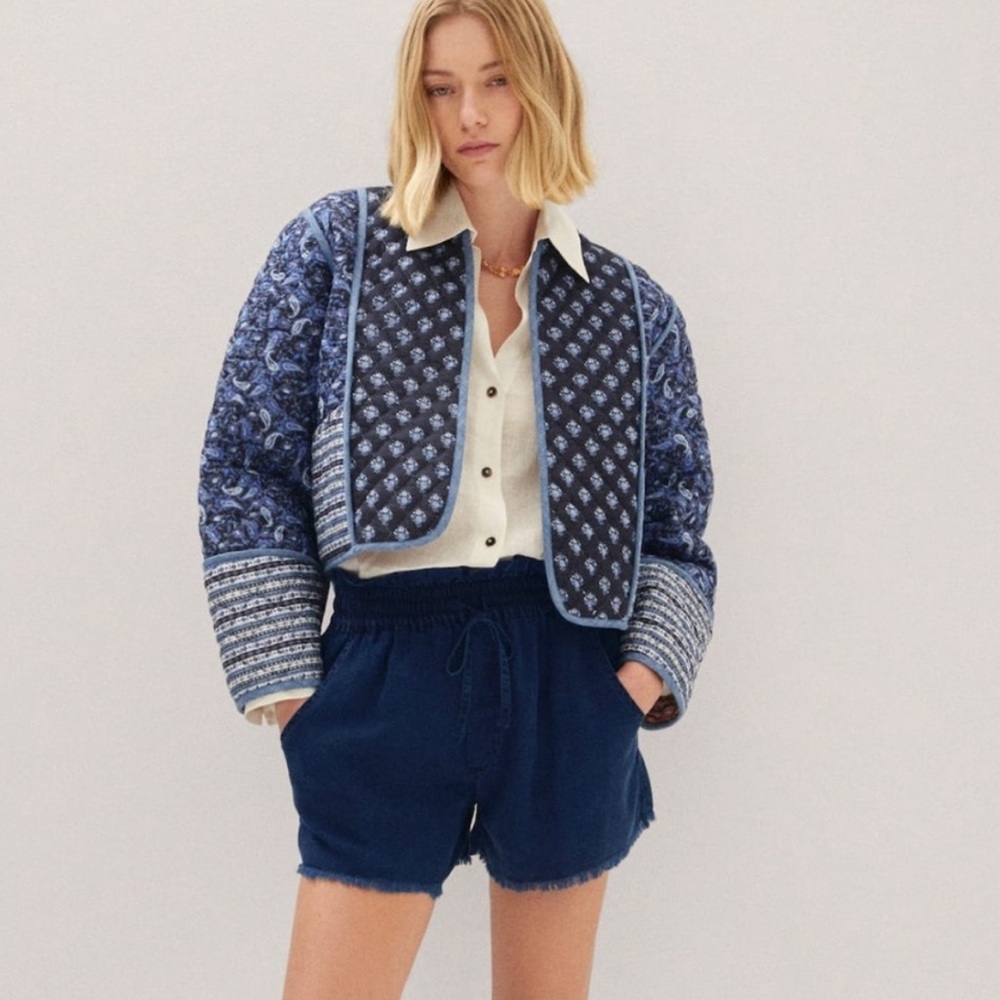 MANGO Reversible Quilted Jacket